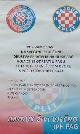 Skupština Društva prijatelja Hajduka