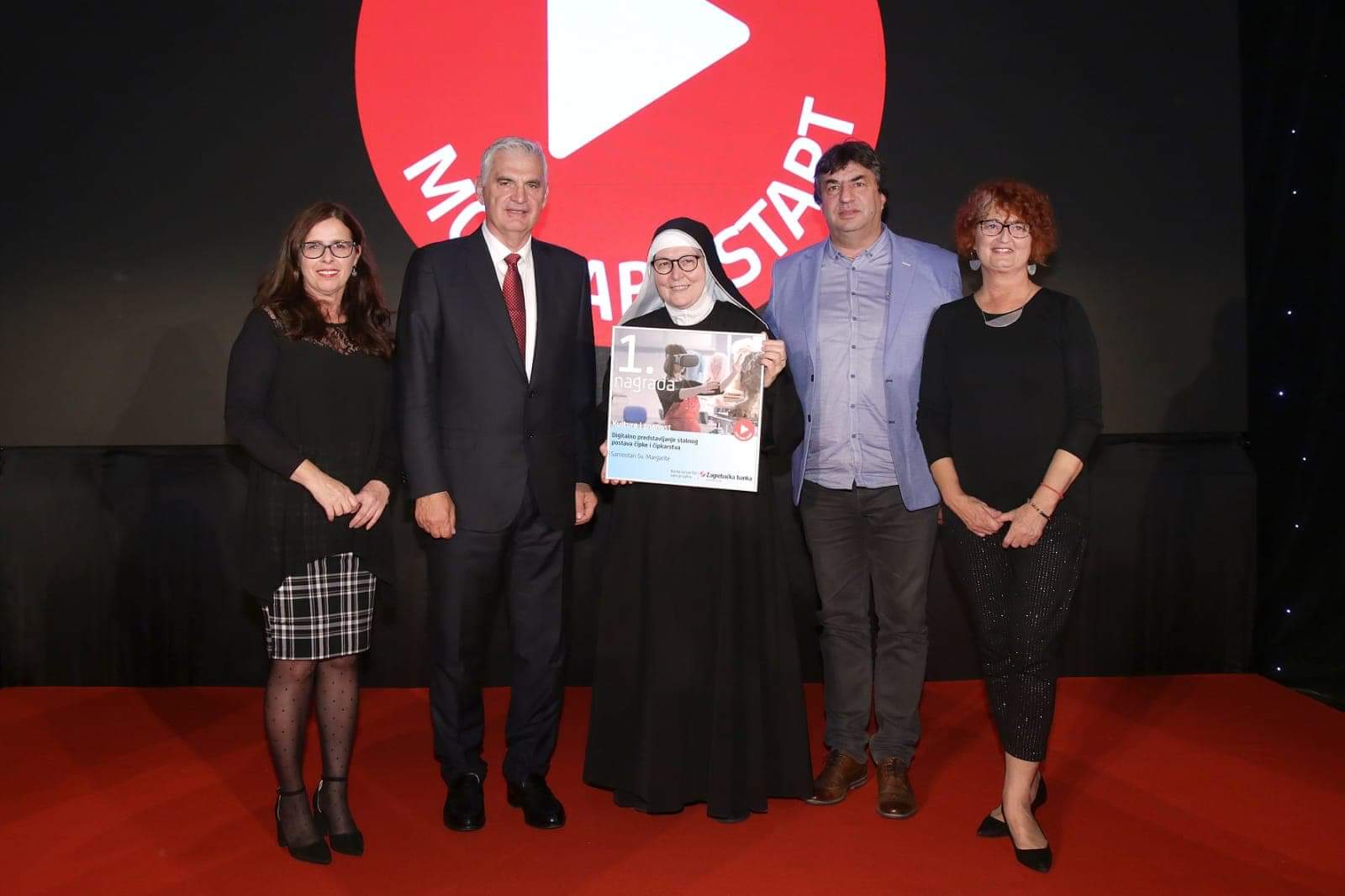 Samostan sv. Margarite iz Paga osvojio prvu nagradu za projekt „Digitalno predstavljanje stalnog postava čipke i čipkarstva u kategoriji Kultura i znanost na natječaju - MOJ Zaba Start 2019.