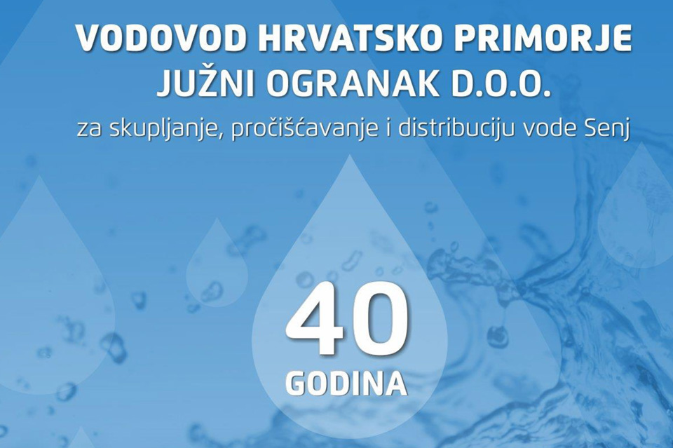 40 godina Vodvovoda Hrvatsko primorja južni ogranak d.o.o