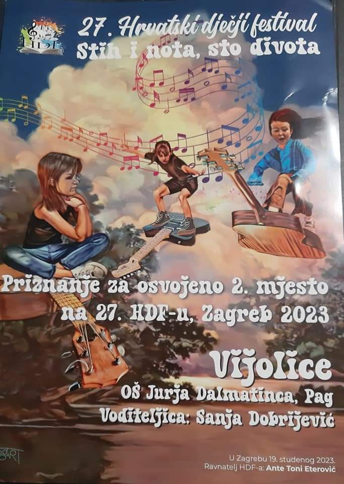 "Vijolice" osvojile 2. mjesto na HDF- u Zagrebu