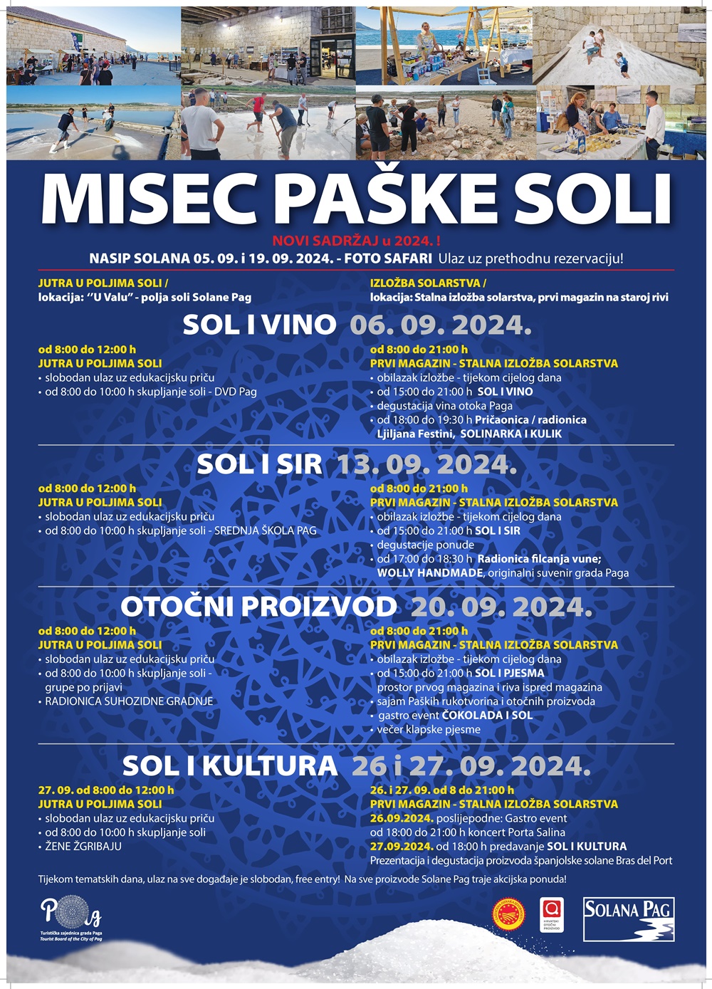 Počinje Misec paške soli