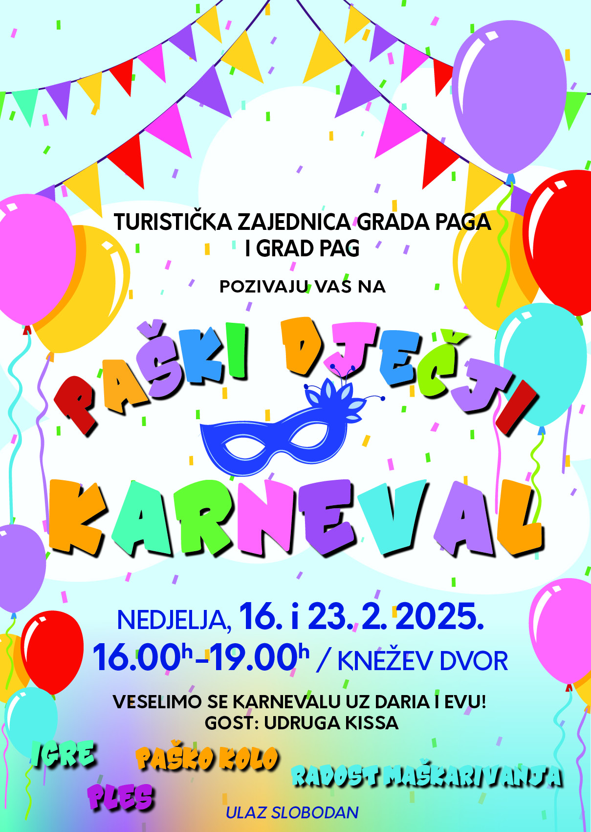 PLAKAT Djecji karneval