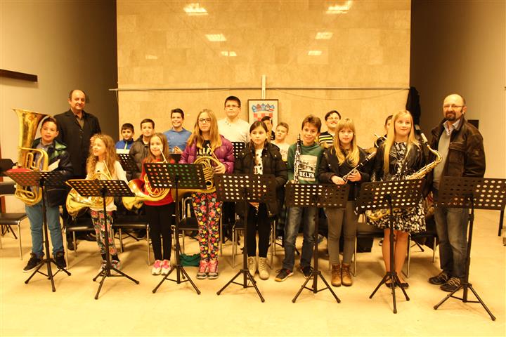 Održan Božićni koncert Male škole Gradske glazbe Pag